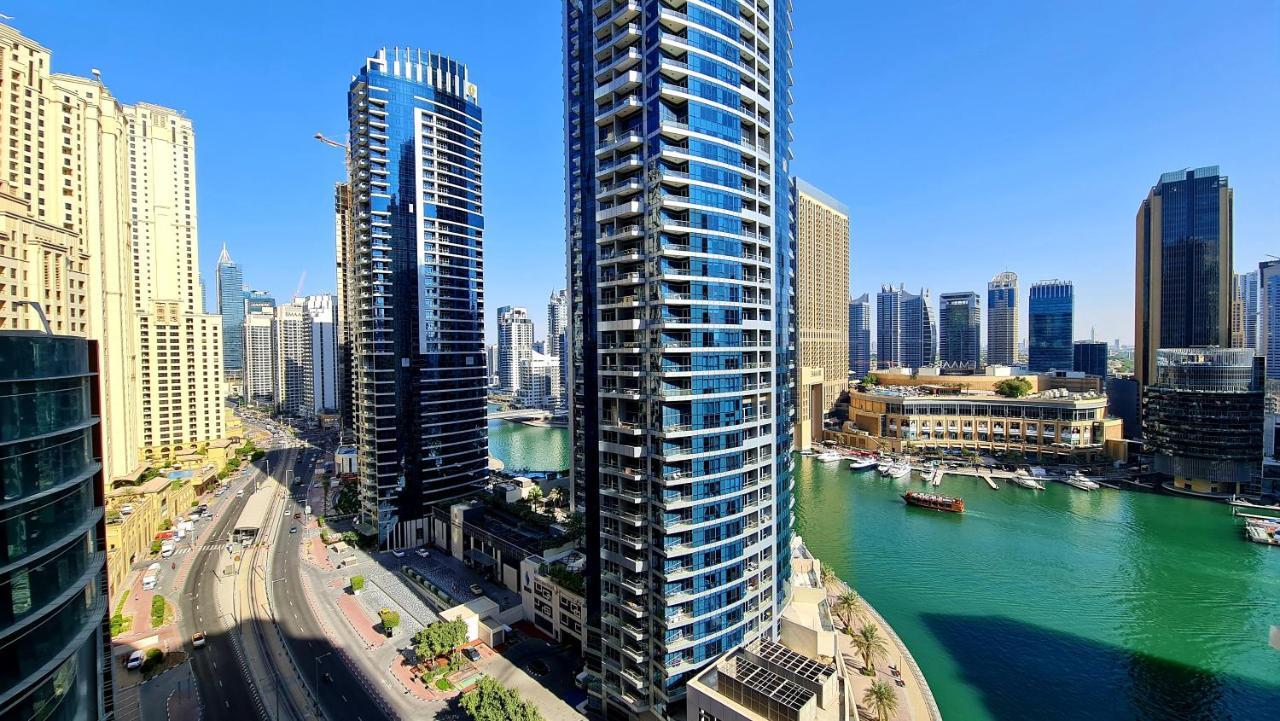 Marco Polo - Stunning Marina Views , High Floor, Close To Tram 迪拜 外观 照片